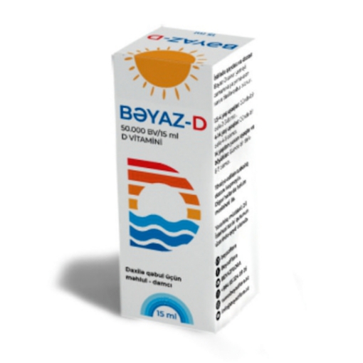 Picture of BƏYAZ-D  Uşaqlar və böyüklər üçün D vitamini